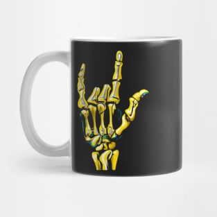 Skeleton Hand Mug